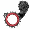 Chape De Dérailleur Arrière ABSOLUTE BLACK Hollowcage SHIMANO Ultegra 8100 Carbone Rouge -Accessoires Vélo Importe Boutique Chape de derailleur arriere ABSOLUTE BLACK Hollowcage SHIMANO 9100 8000 Carb
