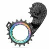 Chape De Dérailleur Arrière ABSOLUTE BLACK Hollowcage SRAM AXS Carbone Arc-en-Ciel -Accessoires Vélo Importe Boutique Chape de derailleur arriere ABSOLUTE BLACK Hollowcage SRAM AXS zoom 1