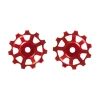 Galets Céramique NOVA RIDE 11T Rouge -Accessoires Vélo Importe Boutique PW11T RED zoom
