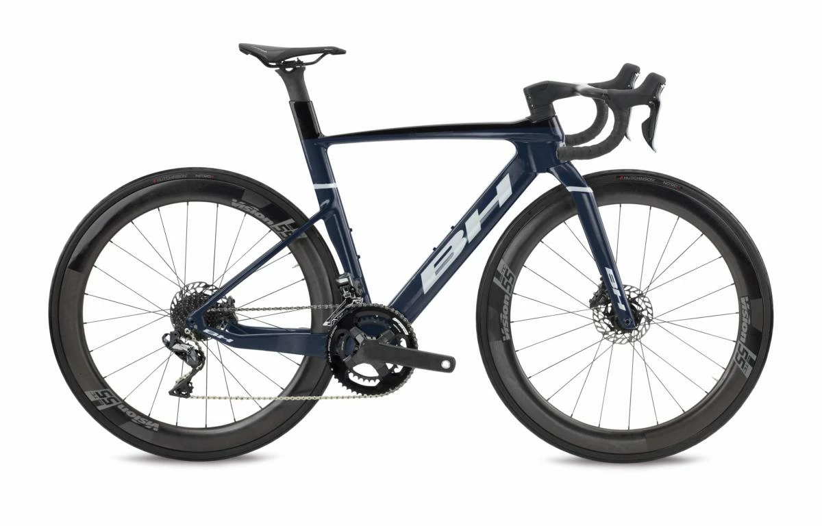 Vélo Route BH Aerolight 6.5 Ultegra Di2 Bleu Argent 3 Vélo Route BH Aerolight 6.5 Ultegra Di2 Bleu Argent