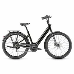 Vélo De Ville électrique MOUSTACHE Lundi 27.5 500Wh Noir Brillant