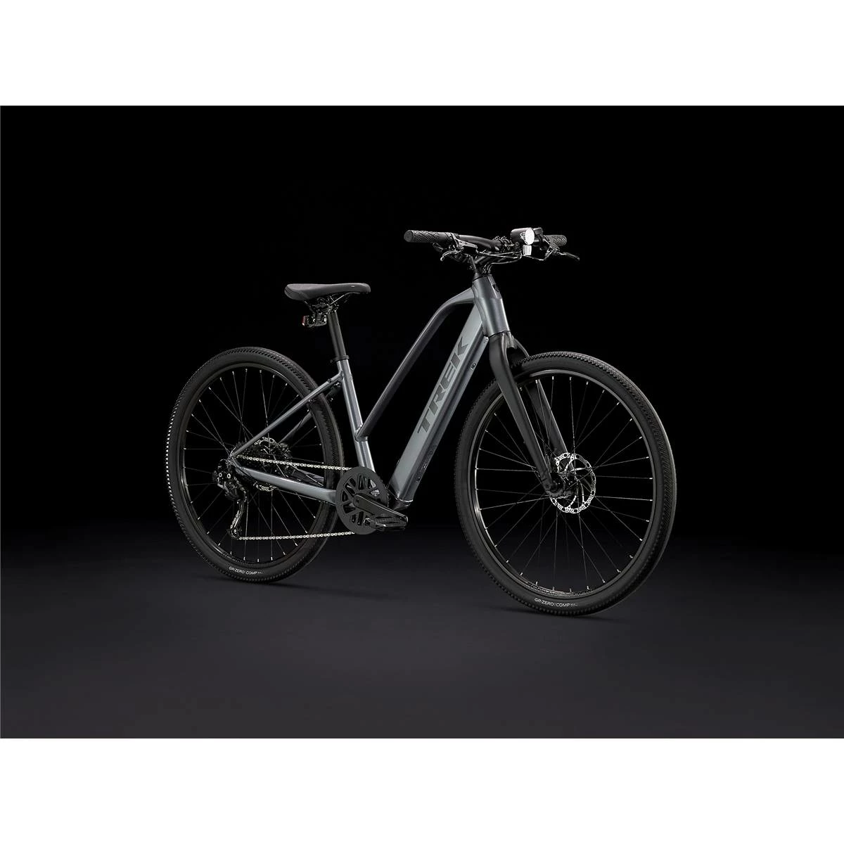 VTC électrique Femmes TREK Dual Sport+ 2 Stagger Gris 250Wh 3 VTC électrique Femmes TREK Dual Sport+ 2 Stagger Gris 250Wh