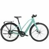 Vélo électrique Femmes TREK FX+ 2 Stagger Bleu Turquoise 250Wh